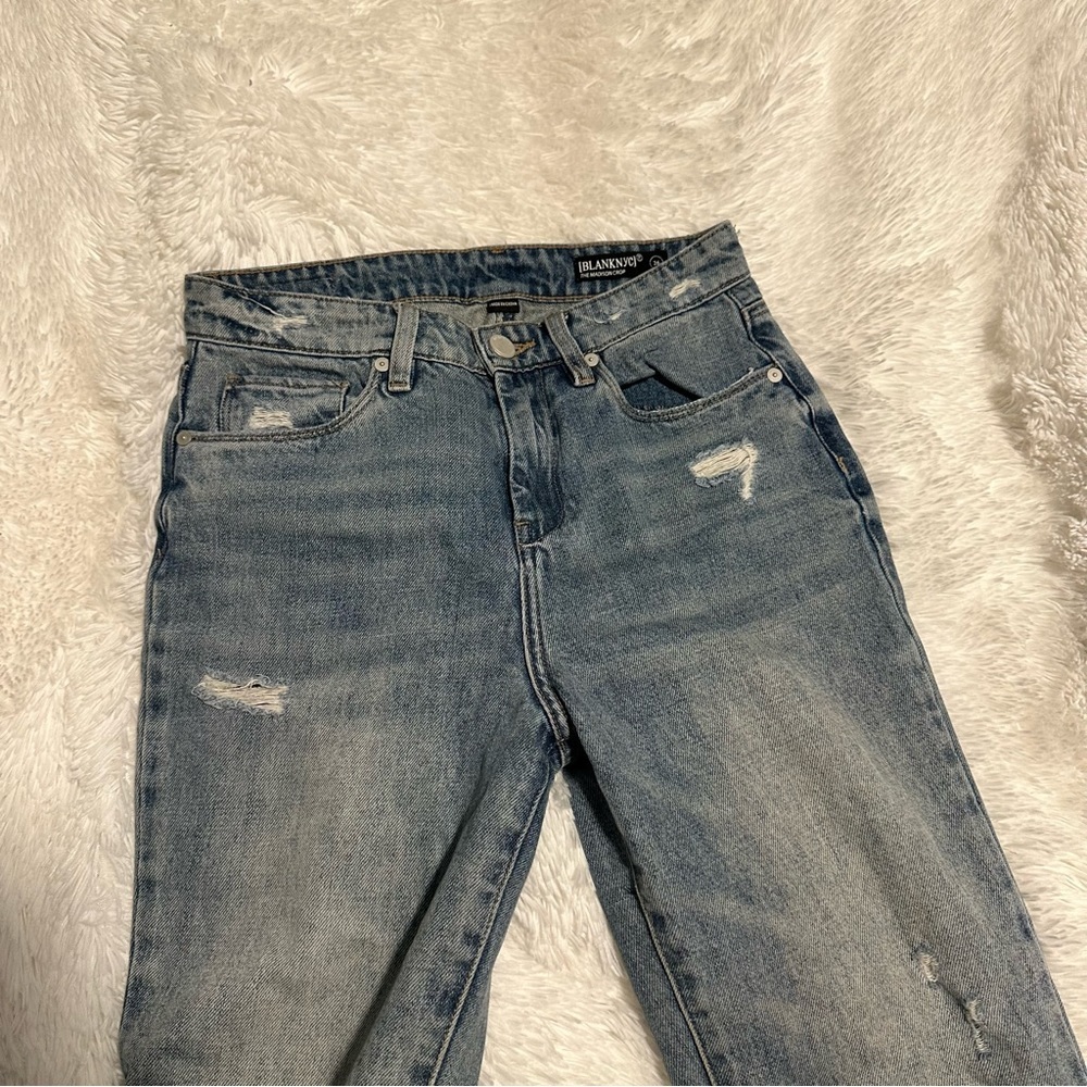 Blank NYC The Madison Crop In Double Agent - Picture 7 of 14